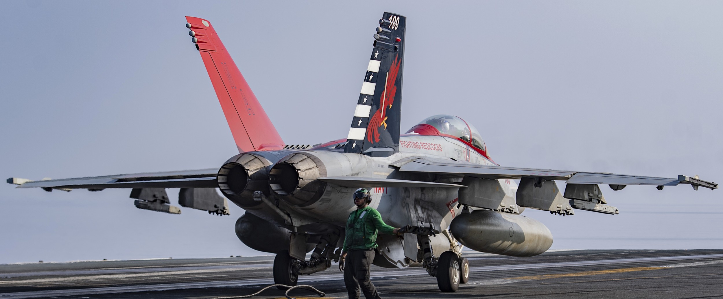 vfa-22 fighting redcocks strike fighter squadron f/a-18f super hornet cvw-17 cvn-68 uss nimitz 2023 150