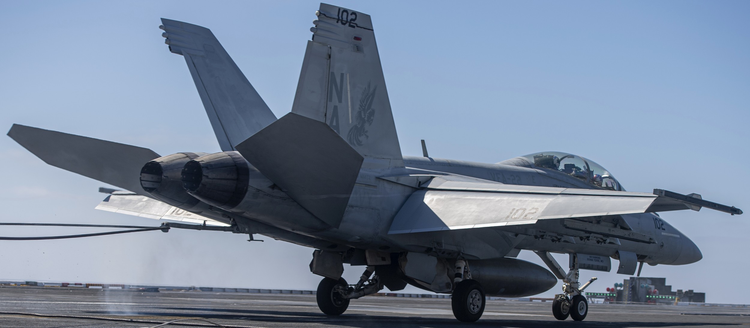 vfa-22 fighting redcocks strike fighter squadron f/a-18f super hornet cvw-17 cvn-68 uss nimitz 173