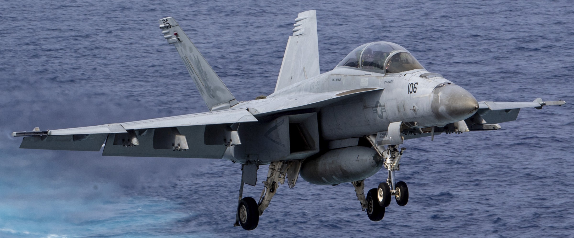 vfa-22 fighting redcocks strike fighter squadron f/a-18f super hornet cvw-17 cvn-68 uss nimitz april 2025