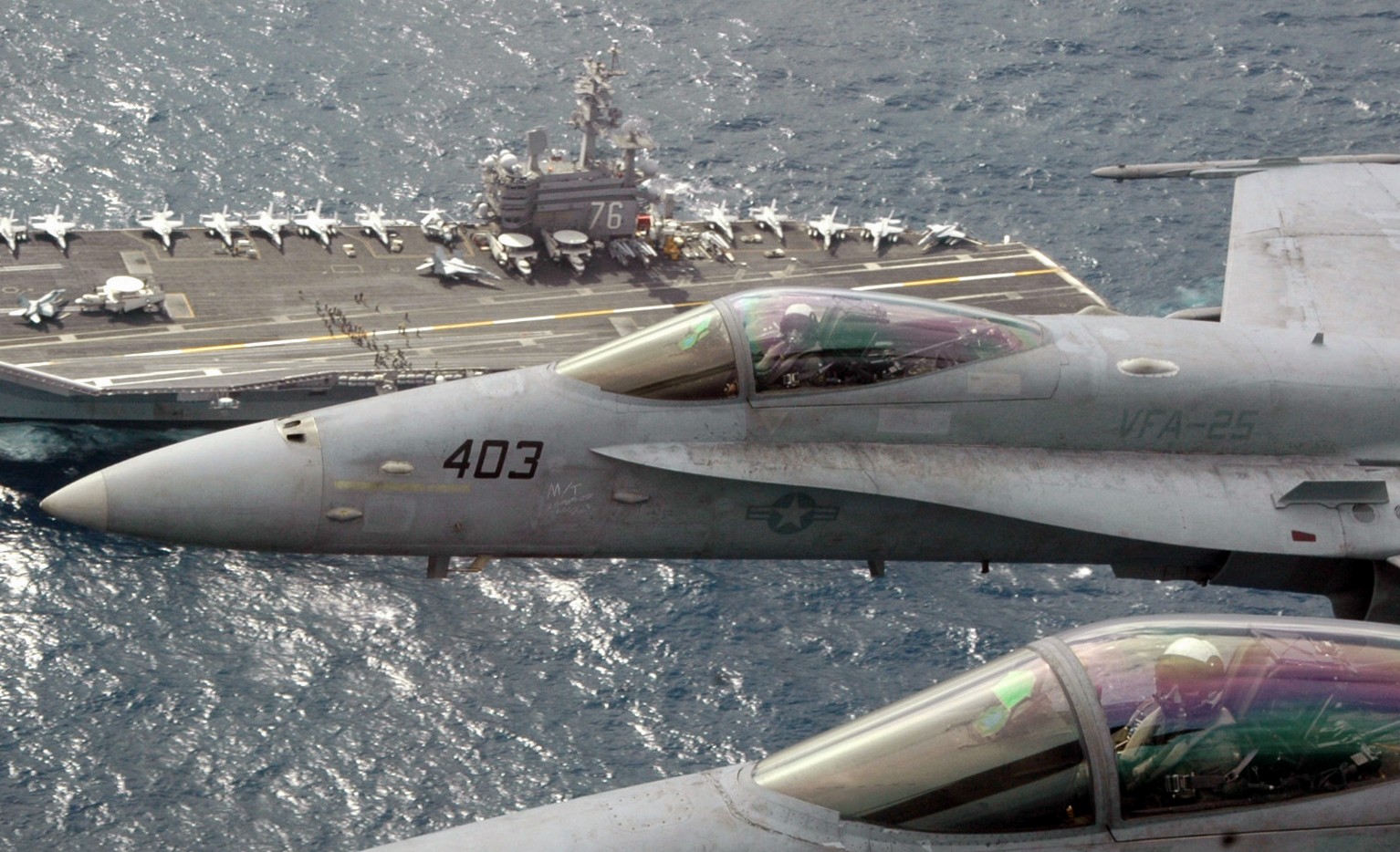 vfa-25 fist of the fleet strike fighter squadron f/a-18c hornet cvn-76 uss ronald reagan cvw-14 us navy 11