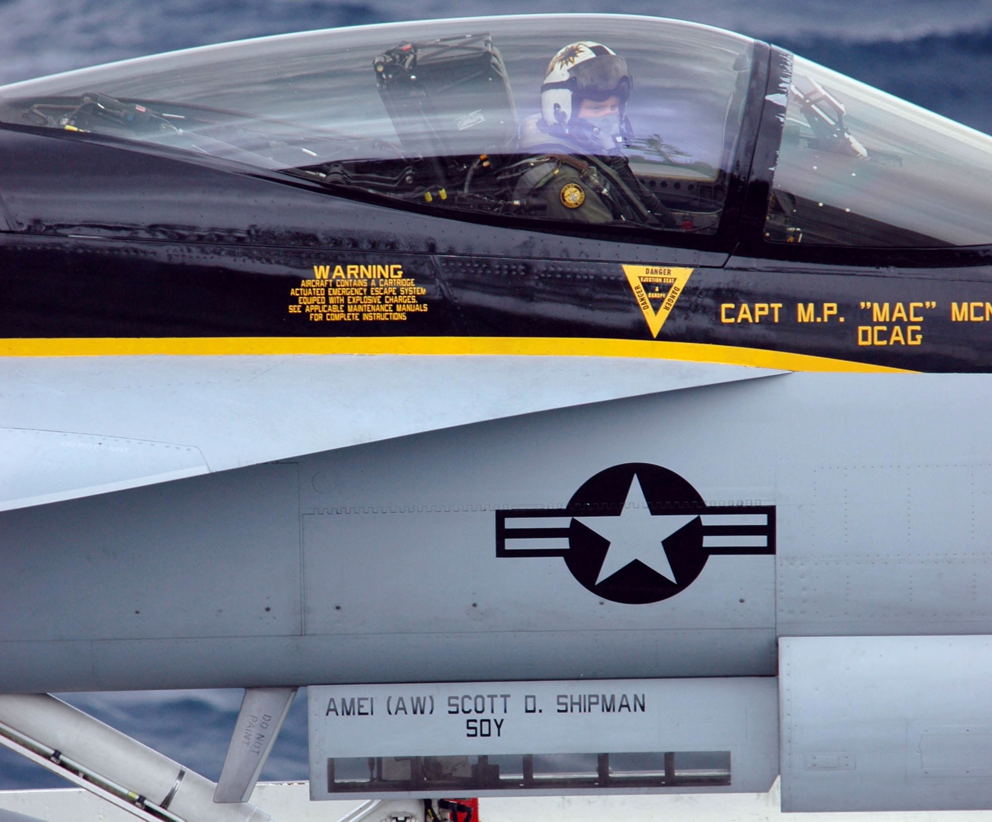vfa-27 royal maces strike fighter squadron f/a-18e super hornet cv-63 uss kitty hawk cvw-5 us navy 19