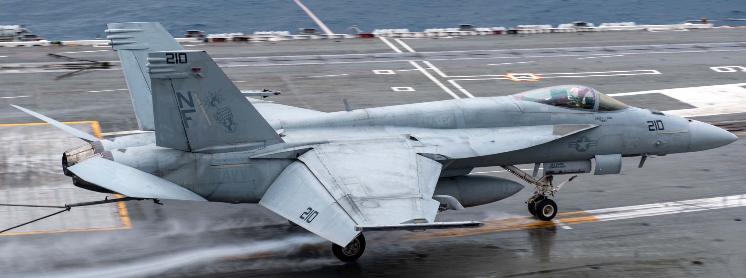 vfa-27 royal maces strike fighter squadron f/a-18e super hornet cvw-5 cvn-76 uss ronald reagan 2023 120