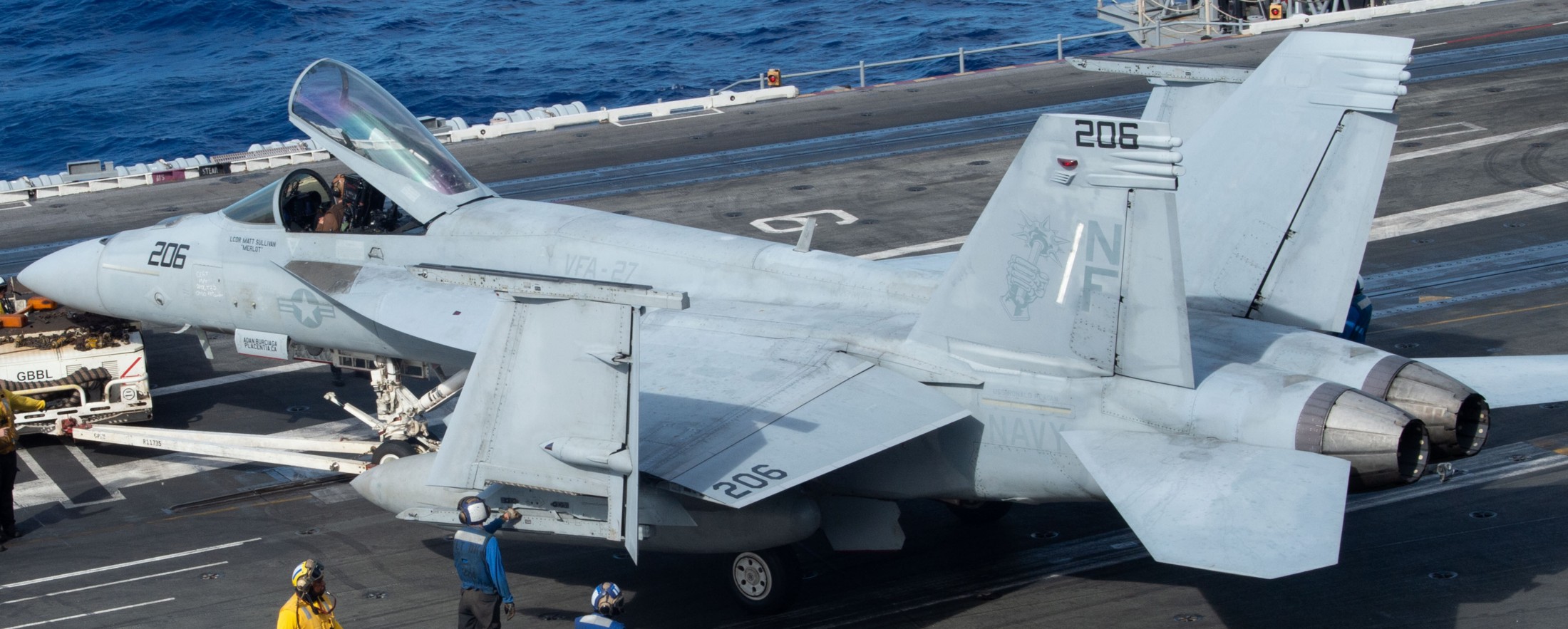 vfa-27 royal maces strike fighter squadron f/a-18e super hornet cvw-5 cvn-76 uss ronald reagan 123