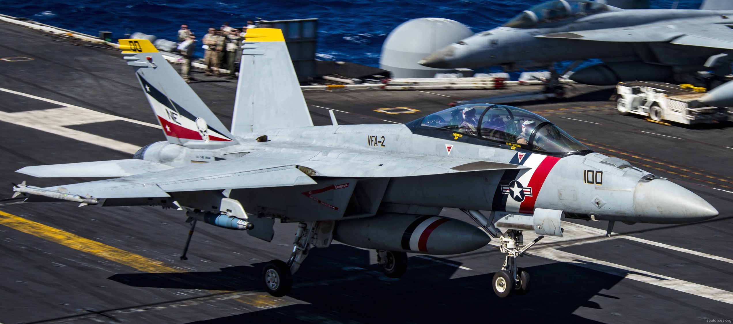 vfa-2 bounty hunters strike fighter squadron us navy f/a-18f super hornet carrier air wing cvw-2 uss carl vinson cvn-70 46