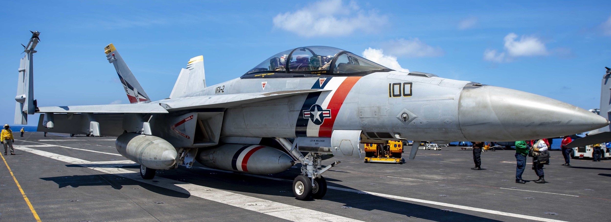 vfa-2 bounty hunters strike fighter squadron us navy f/a-18f super hornet carrier air wing cvw-2 uss carl vinson cvn-70 73