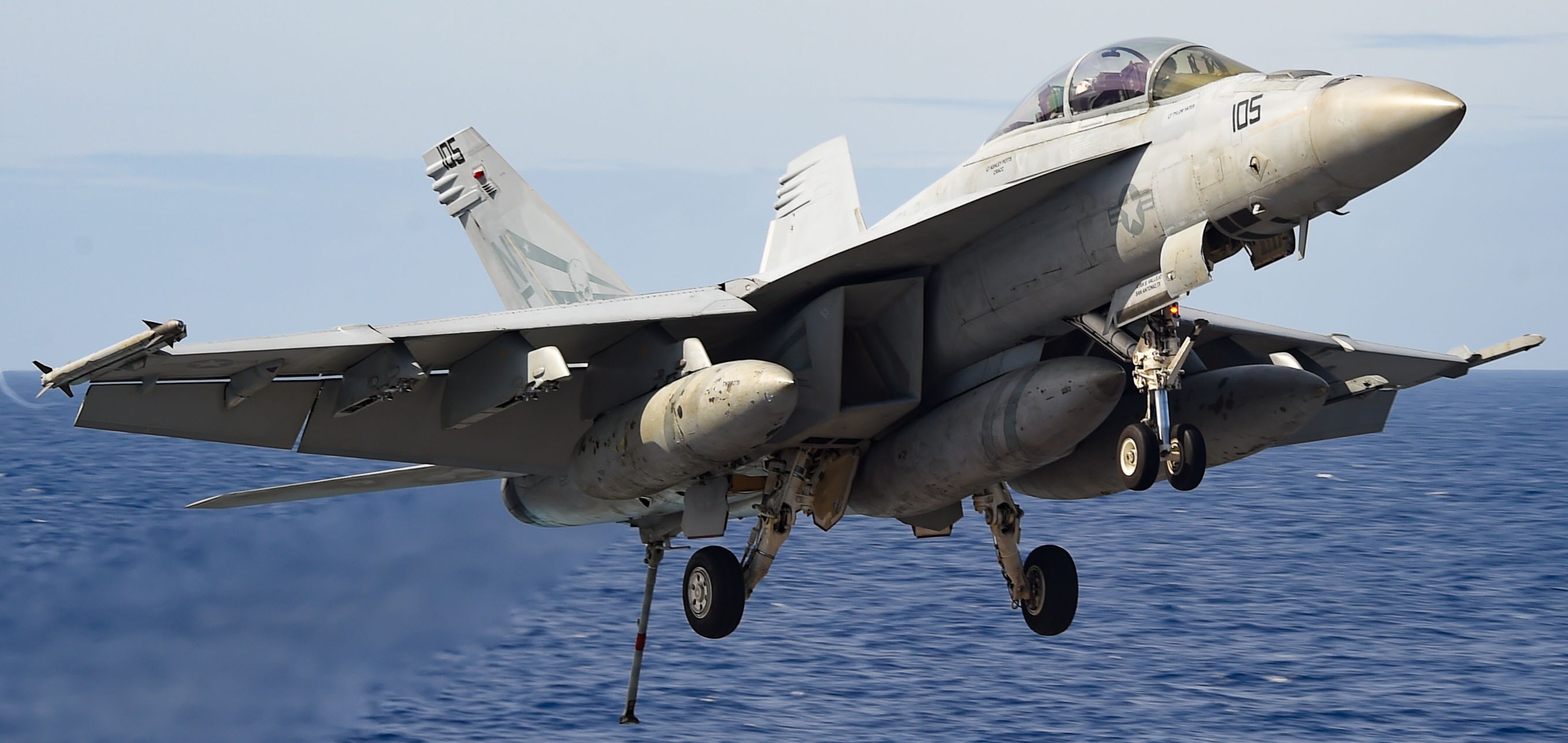 vfa-2 bounty hunters strike fighter squadron us navy f/a-18f super hornet carrier air wing cvw-2 uss carl vinson cvn-70 100