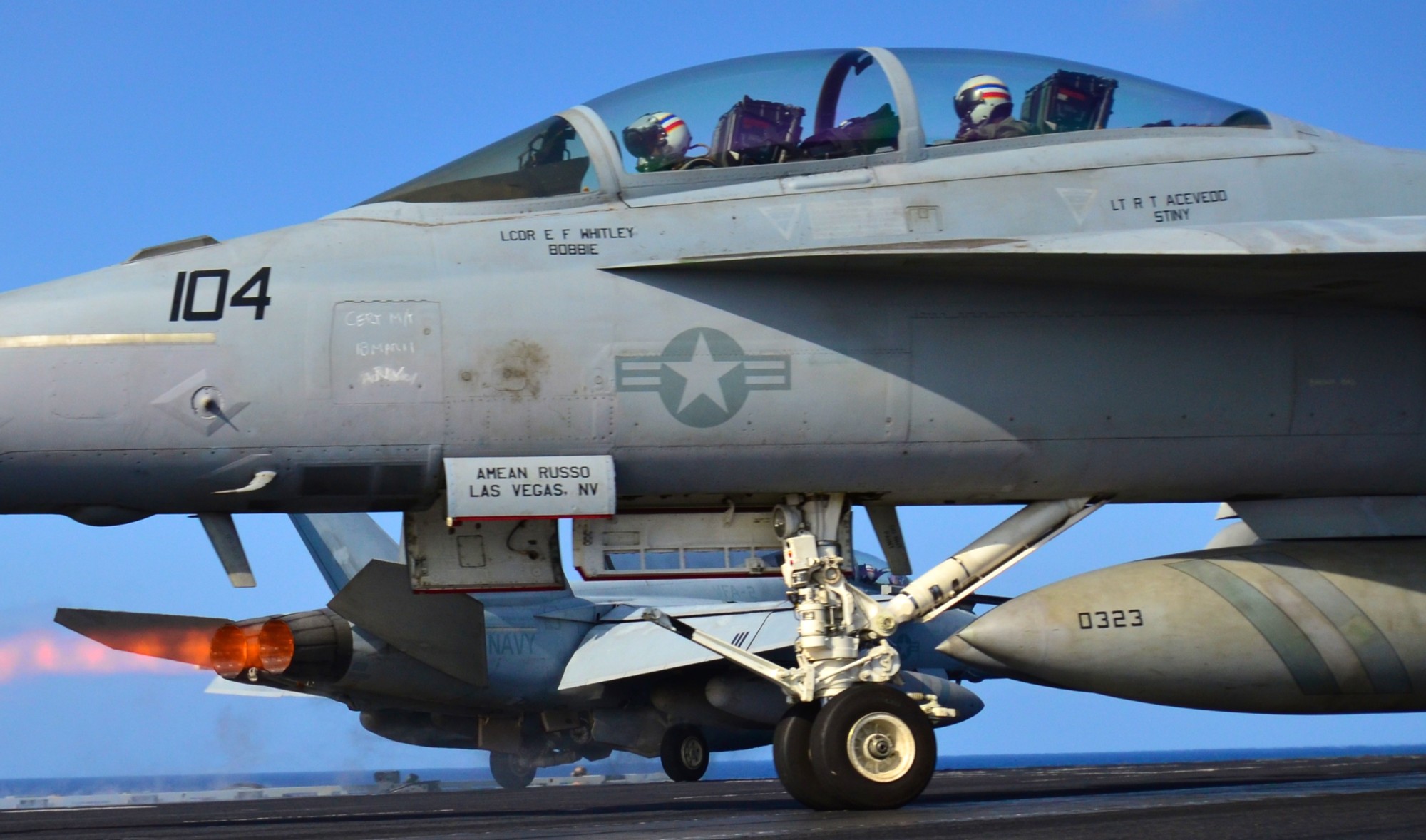 vfa-2 bounty hunters strike fighter squadron us navy f/a-18f super hornet carrier air wing cvw-2 uss abraham lincoln cvn-72 70