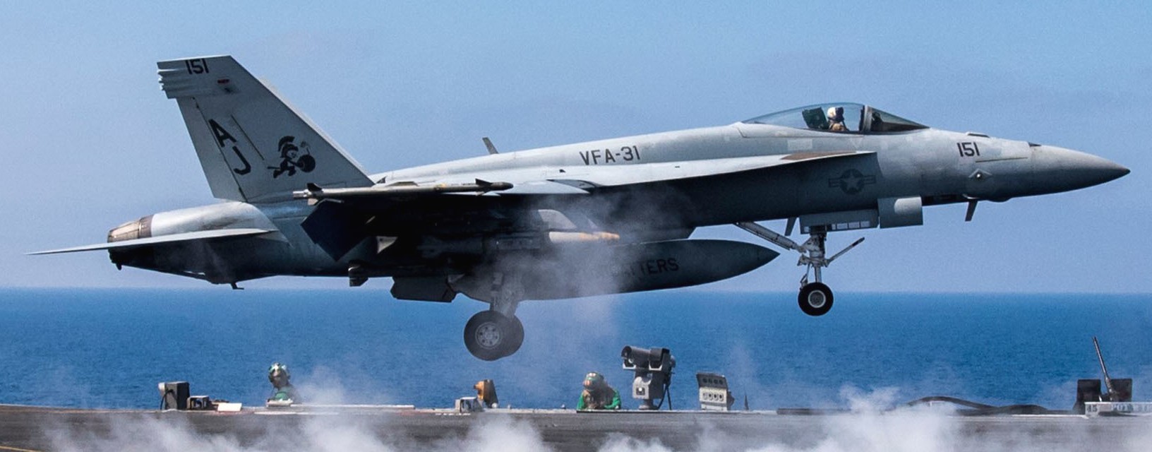 vfa-31 tomcatters strike fighter squadron f/a-18e super hornet cvw-8 cvn-77 uss george h. w. bush 2017 106