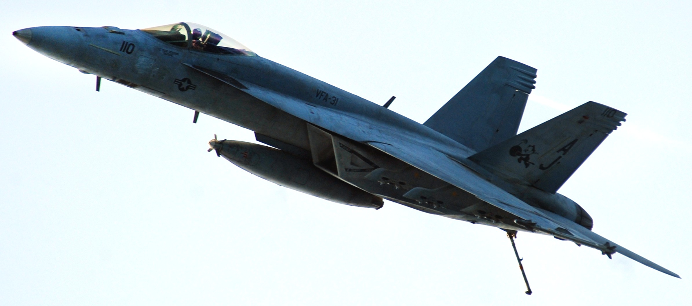 vfa-31 tomcatters strike fighter squadron f/a-18e super hornet us navy cvn-77 uss george h. w. bush cvw-8 45p