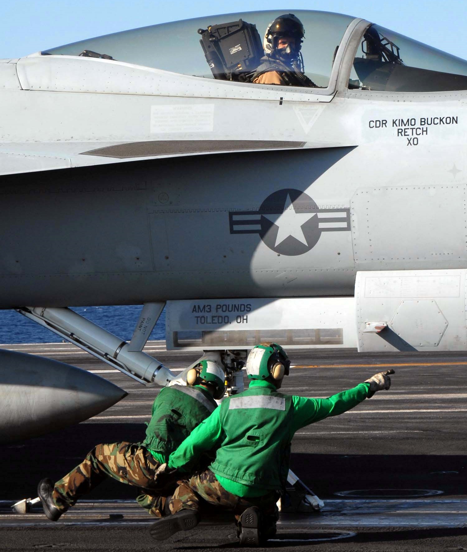vfa-31 tomcatters strike fighter squadron f/a-18e super hornet us navy cvn-71 uss theodore roosevelt cvw-8 57p