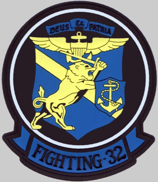 vfa-32 swordsmen insignia crest patch badge strike fighter squadron f/a-18f super hornet us navy 05c