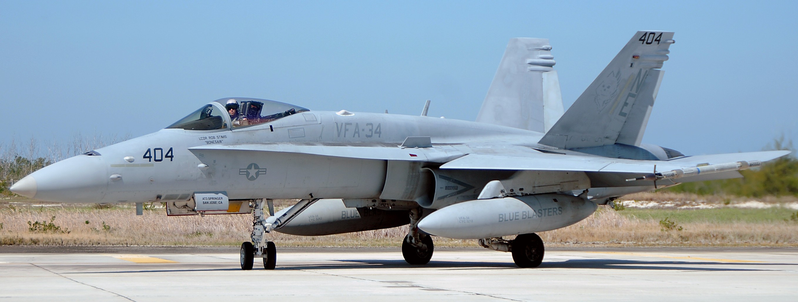 vfa-34 blue blasters strike fighter squadron f/a-18c hornet nas key west florida 25