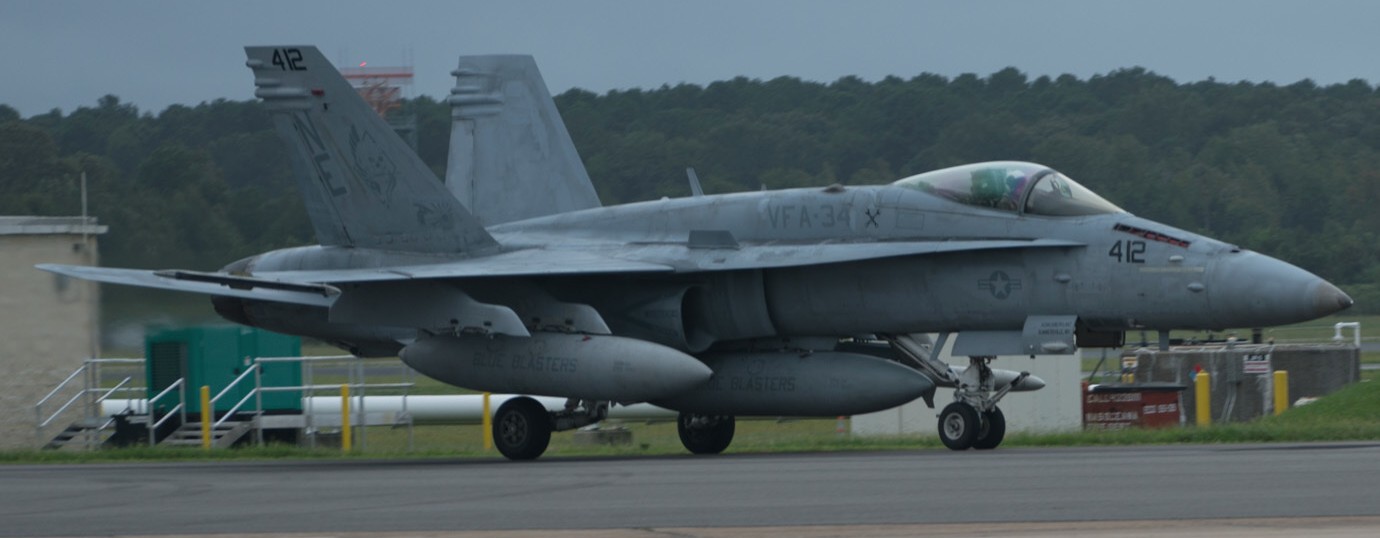 vfa-34 blue blasters strike fighter squadron f/a-18c hornet 65