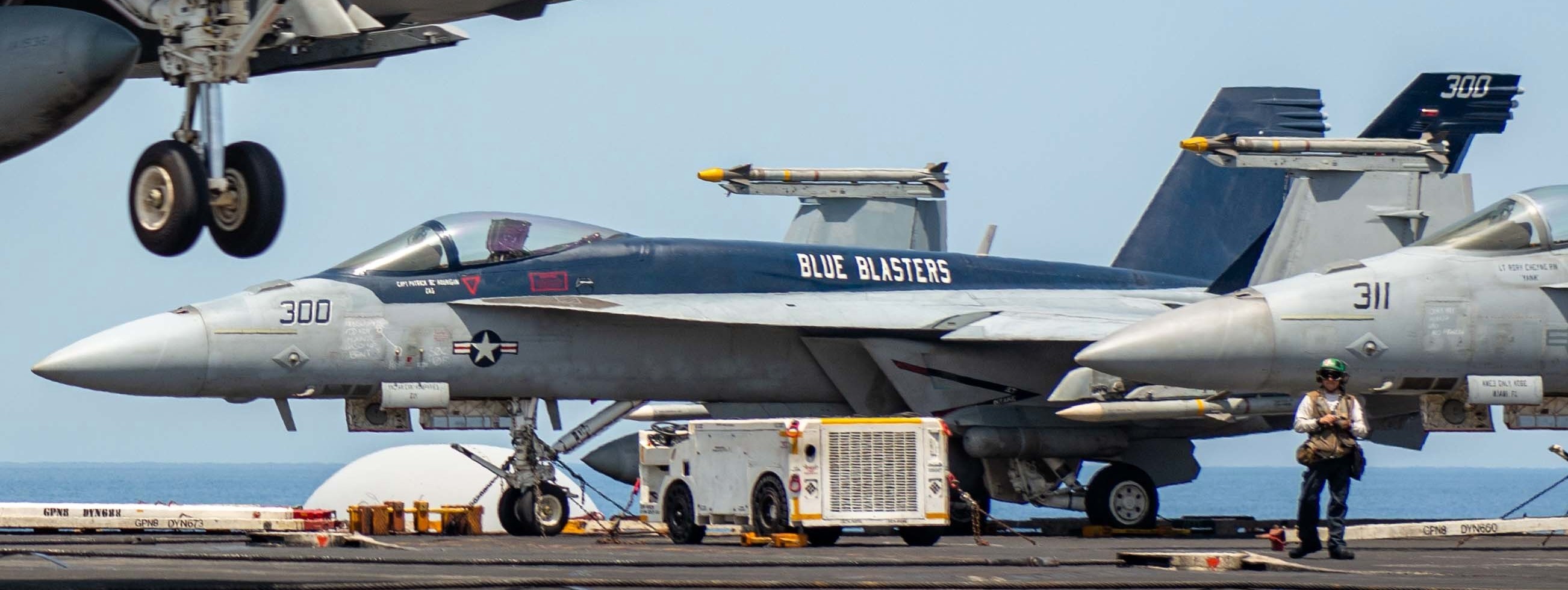 vfa-34 blue blasters strike fighter squadron f/a-18e super hornet cvn-75 uss harry s. truman cvw-8 us navy 109