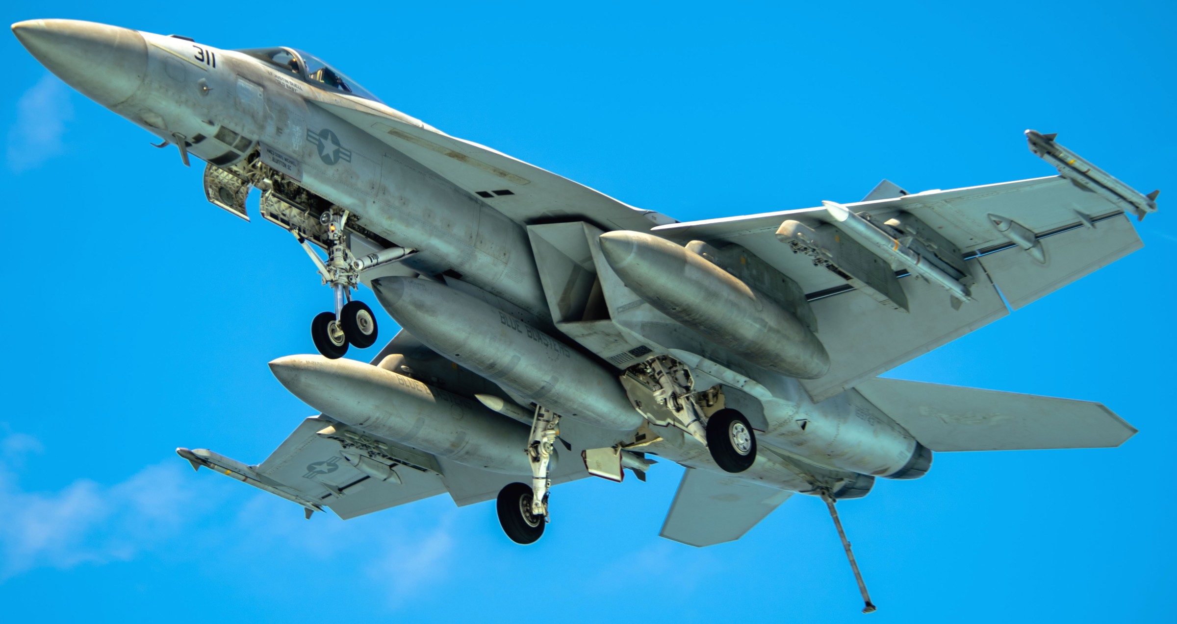 vfa-34 blue blasters strike fighter squadron f/a-18e super hornet cvw-11 cvn-71 uss theodore roosevelt 2024 119