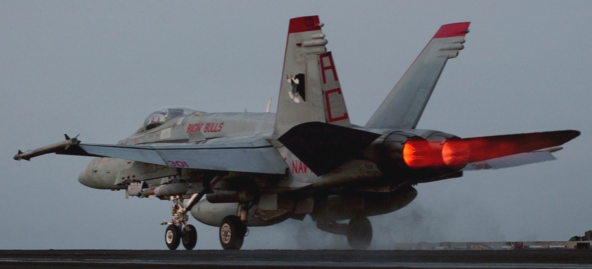 vfa-37 ragin' bulls strike fighter squadron f/a-18c hornet cvw-3 uss harry s. truman cvn-75 us navy 07