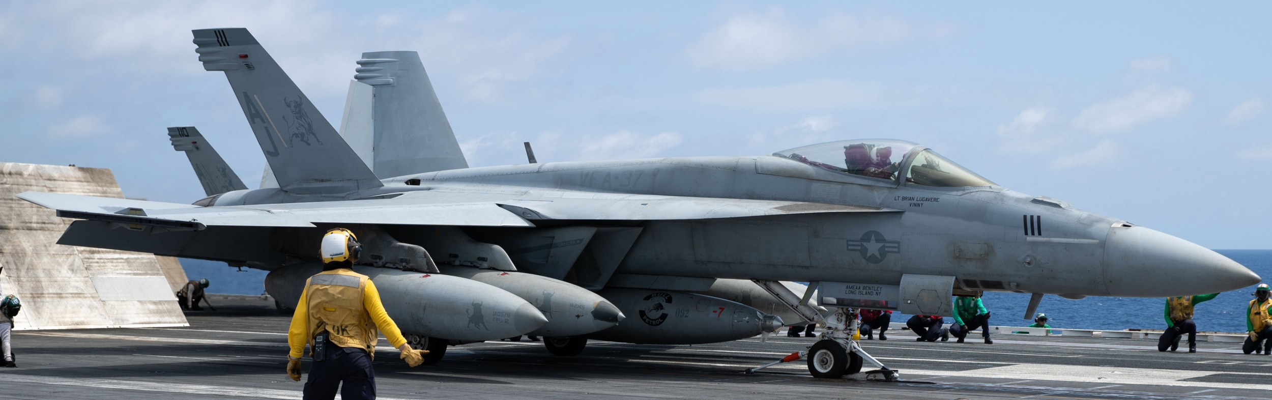 vfa-37 ragin' bulls strike fighter squadron f/a-18e super hornet cvw-8 cvn-78 uss gerald r. ford 2023 117