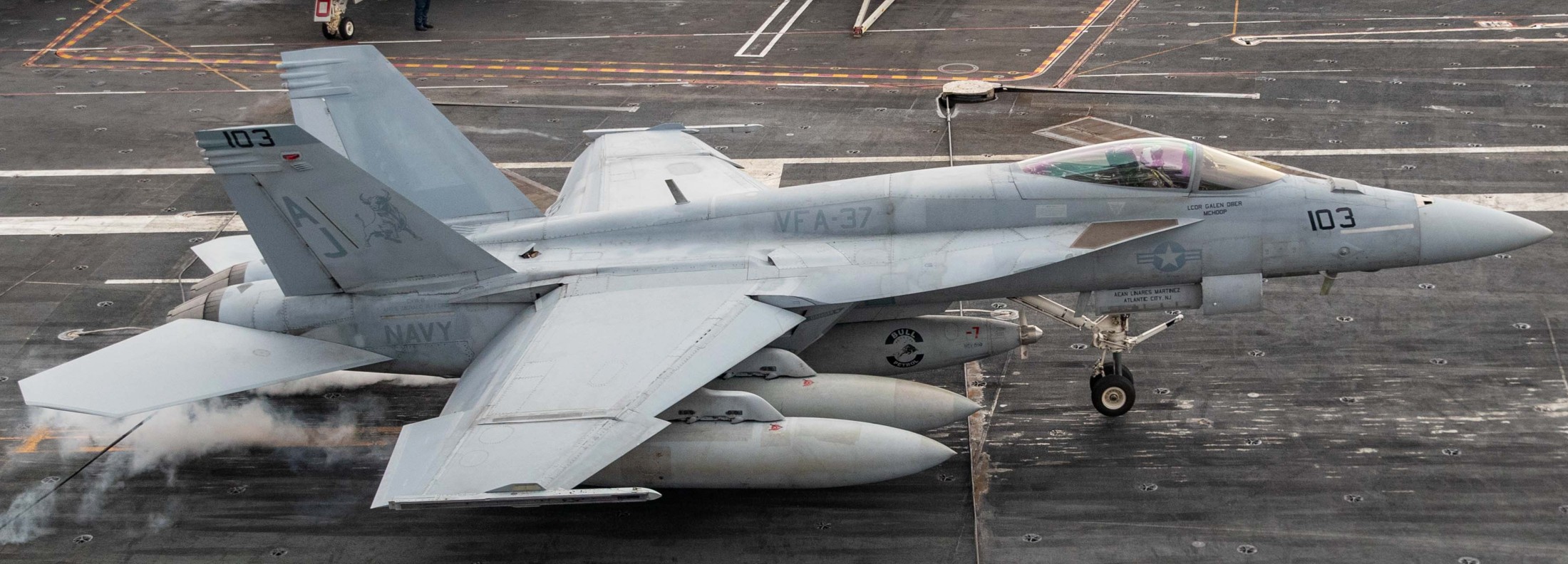 vfa-37 ragin' bulls strike fighter squadron f/a-18e super hornet cvw-8 cvn-78 uss gerald r. ford 120
