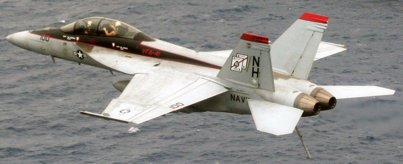 vfa-41 black aces strike fighter squadron f/a-18f super hornet cvw-11 cvn-68 uss nimitz us navy 07