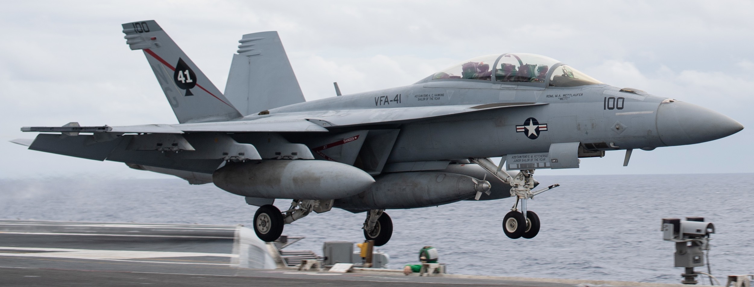 vfa-41 black aces strike fighter squadron f/a-18f super hornet cvw-9 cvn-70 uss john c. stennis us navy 47