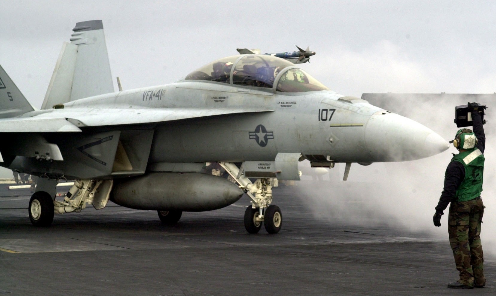 vfa-41 black aces strike fighter squadron f/a-18f super hornet cvw-11 cvn-68 uss nimitz us navy 158p