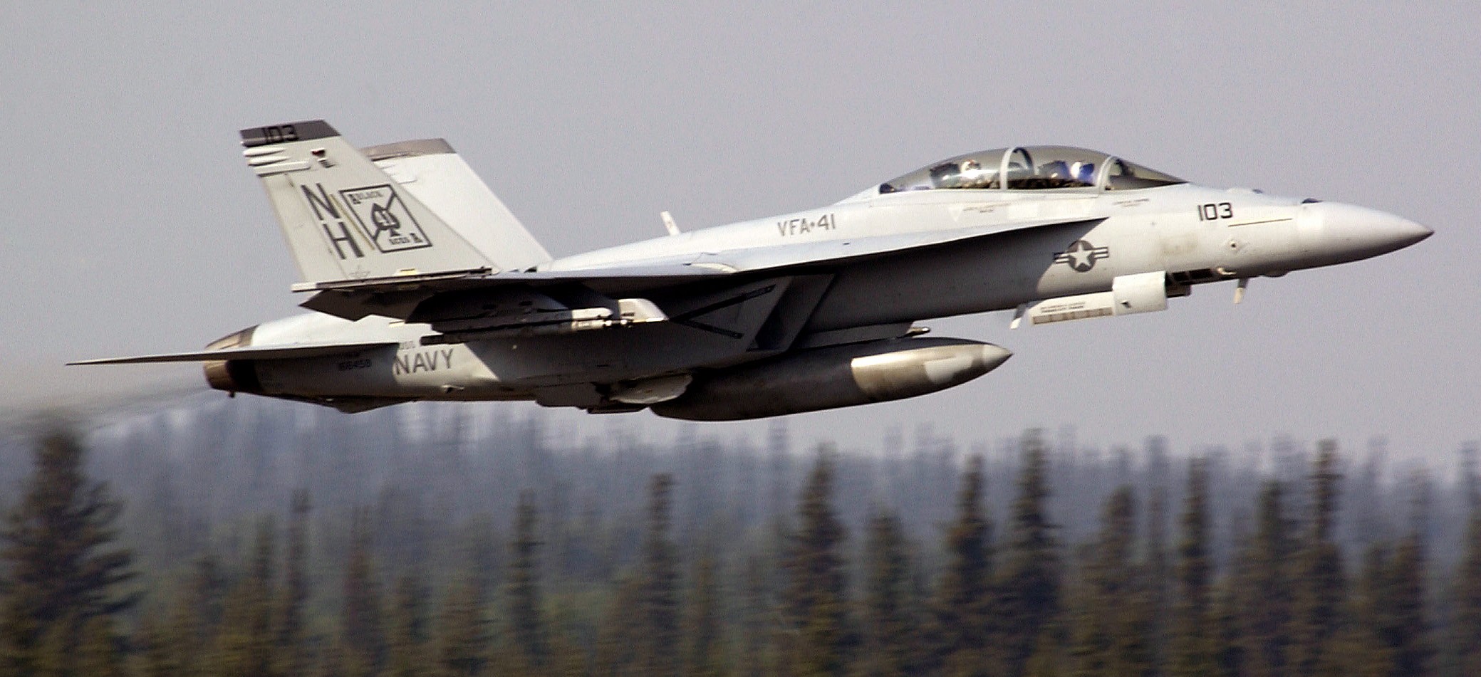 vfa-41 black aces strike fighter squadron f/a-18f super hornet exercise cooperative thunder 2004