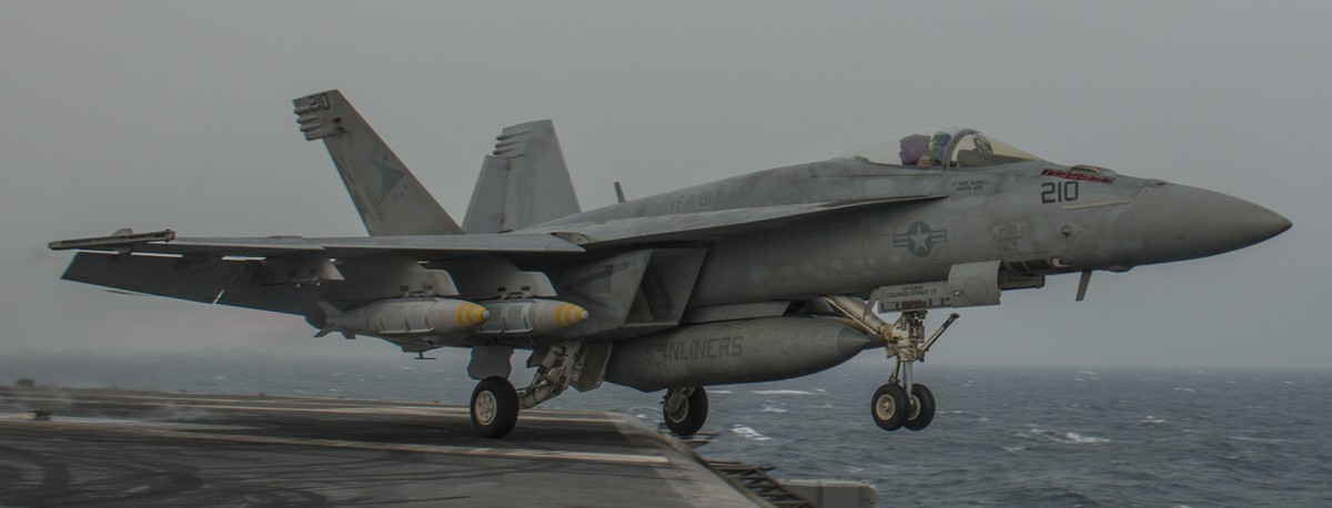 vfa-81 sunliners strike fighter squadron f/a-18e super hornet cvw-17 cvn-70 uss carl vinson 41