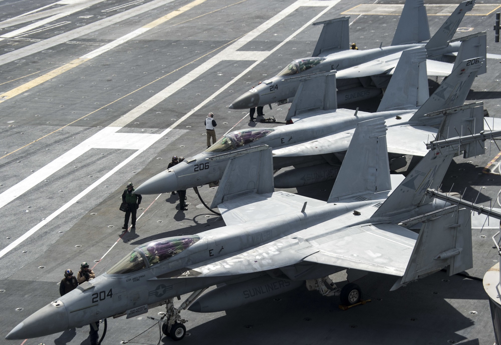 vfa-81 sunliners strike fighter squadron f/a-18e super hornet cvw-1 cvn-73 uss george washington 50