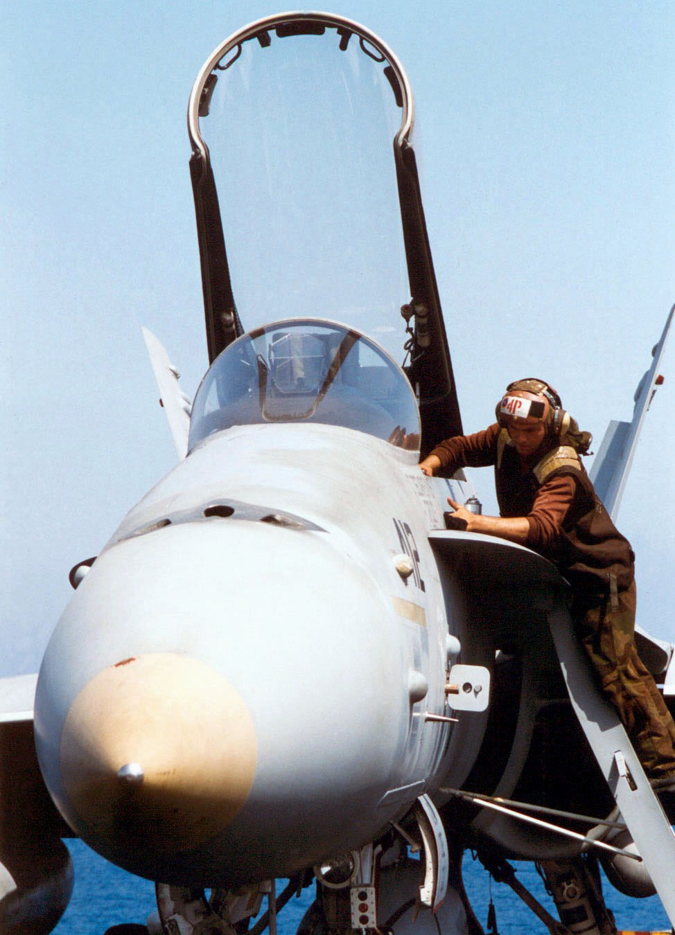 vfa-81 sunliners strike fighter squadron f/a-18c hornet cvw-17 cvn-65 uss enterprise 117p