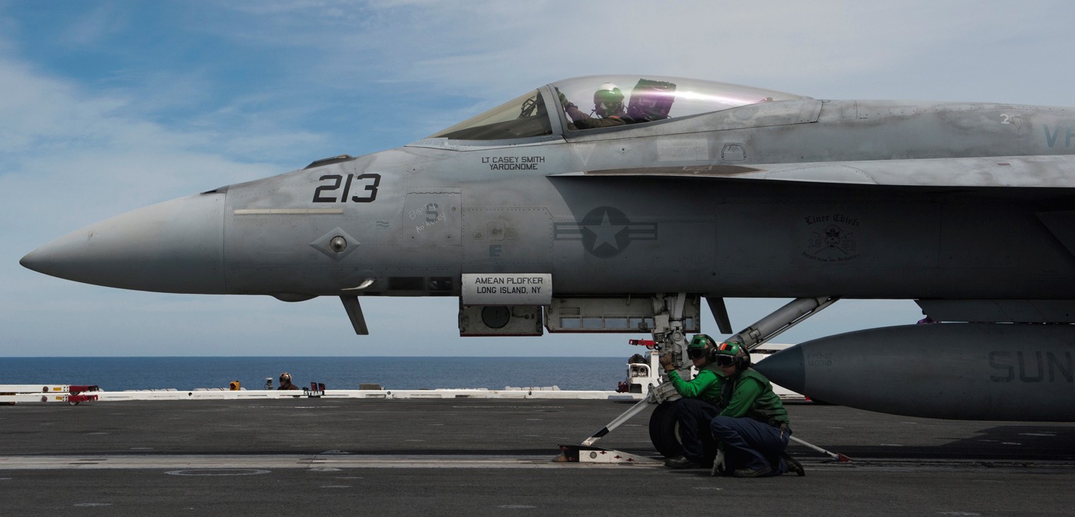 vfa-81 sunliners strike fighter squadron f/a-18e super hornet cvw-17 cvn-70 uss carl vinson 34p