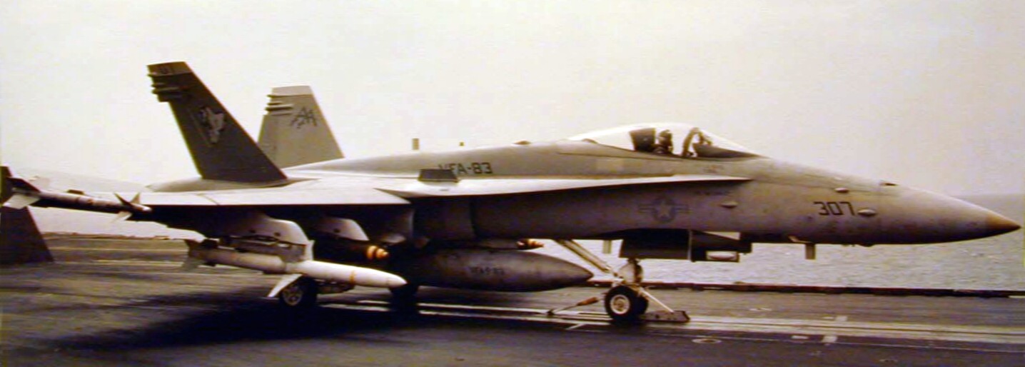 vfa-83 rampagers strike fighter squadron f/a-18c hornet cvw-17 uss saratoga cv-60 02