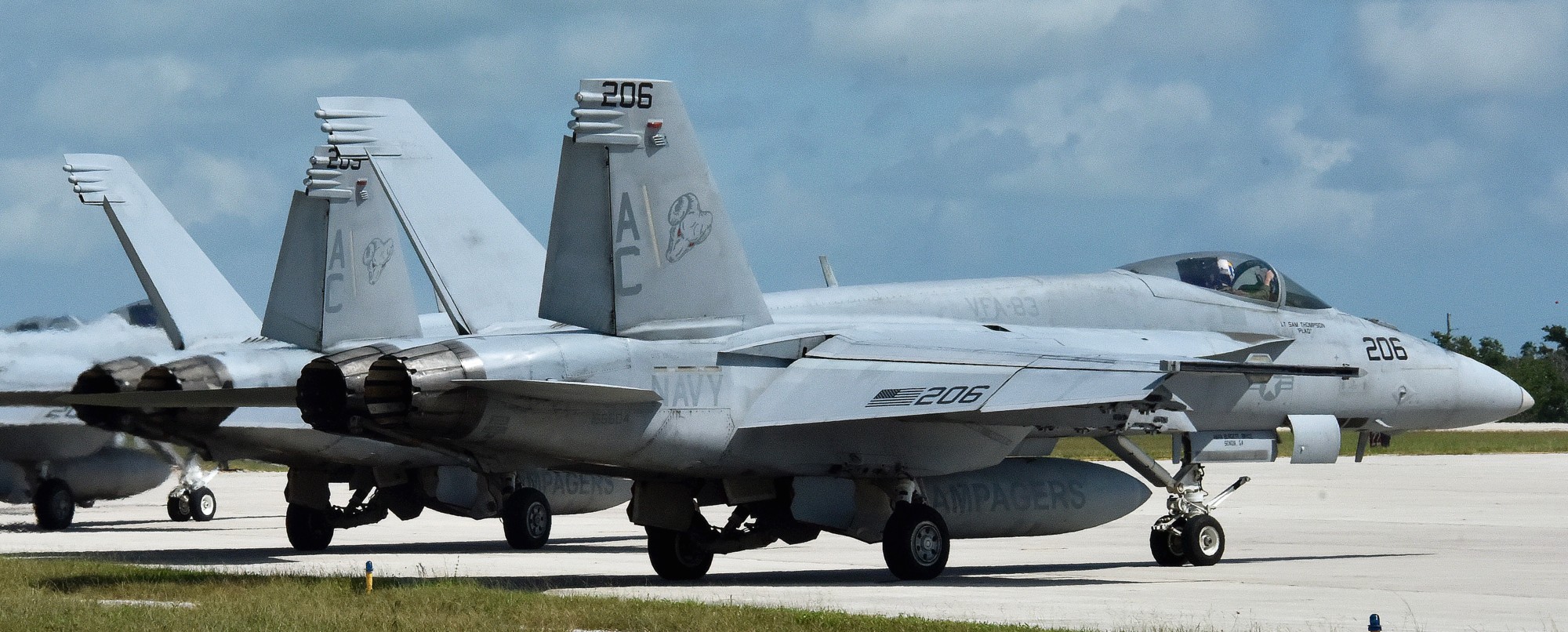 vfa-83 rampagers strike fighter squadron f/a-18e super hornet us navy nas key west florida 56