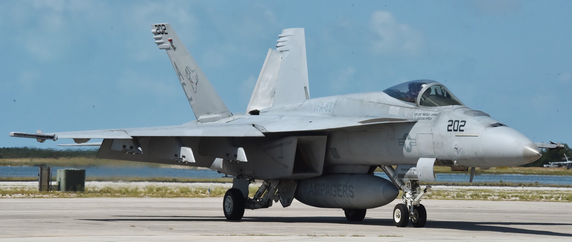 vfa-83 rampagers strike fighter squadron f/a-18e super hornet us navy nas oceana virginia cvw-3 57x