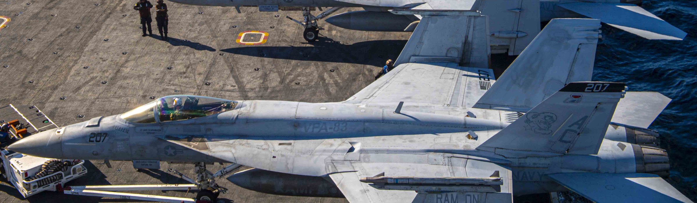 vfa-83 rampagers strike fighter squadron f/a-18e super hornet cvw-3 cvn-69 uss dwight d. eisenhower 91