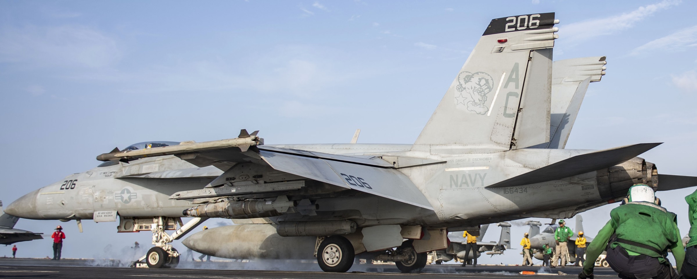 vfa-83 rampagers strike fighter squadron f/a-18e super hornet cvw-3 cvn-69 uss dwight d. eisenhower 2024 99