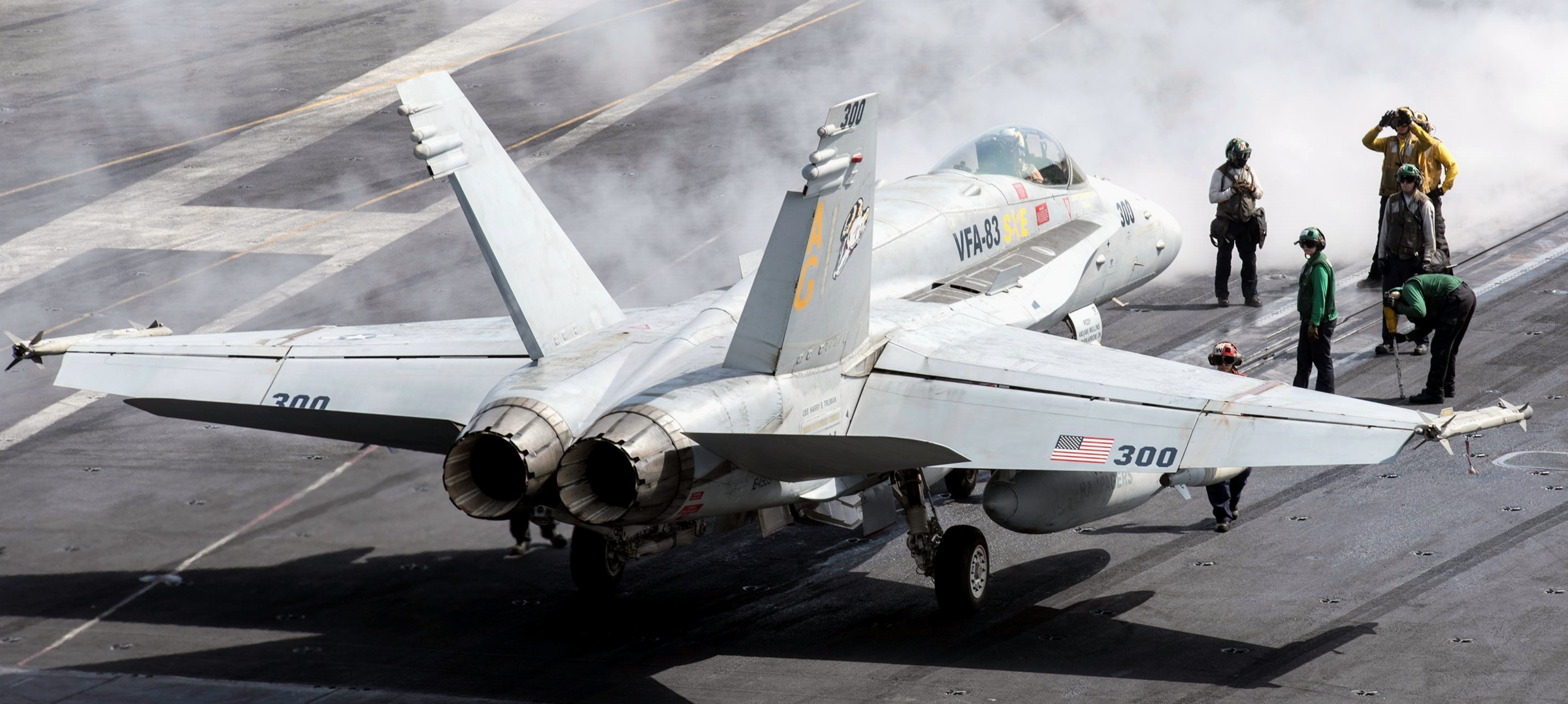 vfa-83 rampagers strike fighter squadron f/a-18c hornet cvw-7 uss harry s. truman cvn-75 46