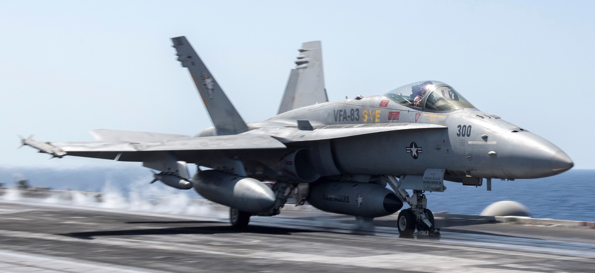 vfa-83 rampagers strike fighter squadron f/a-18c hornet cvw-7 uss harry s. truman cvn-75 51p