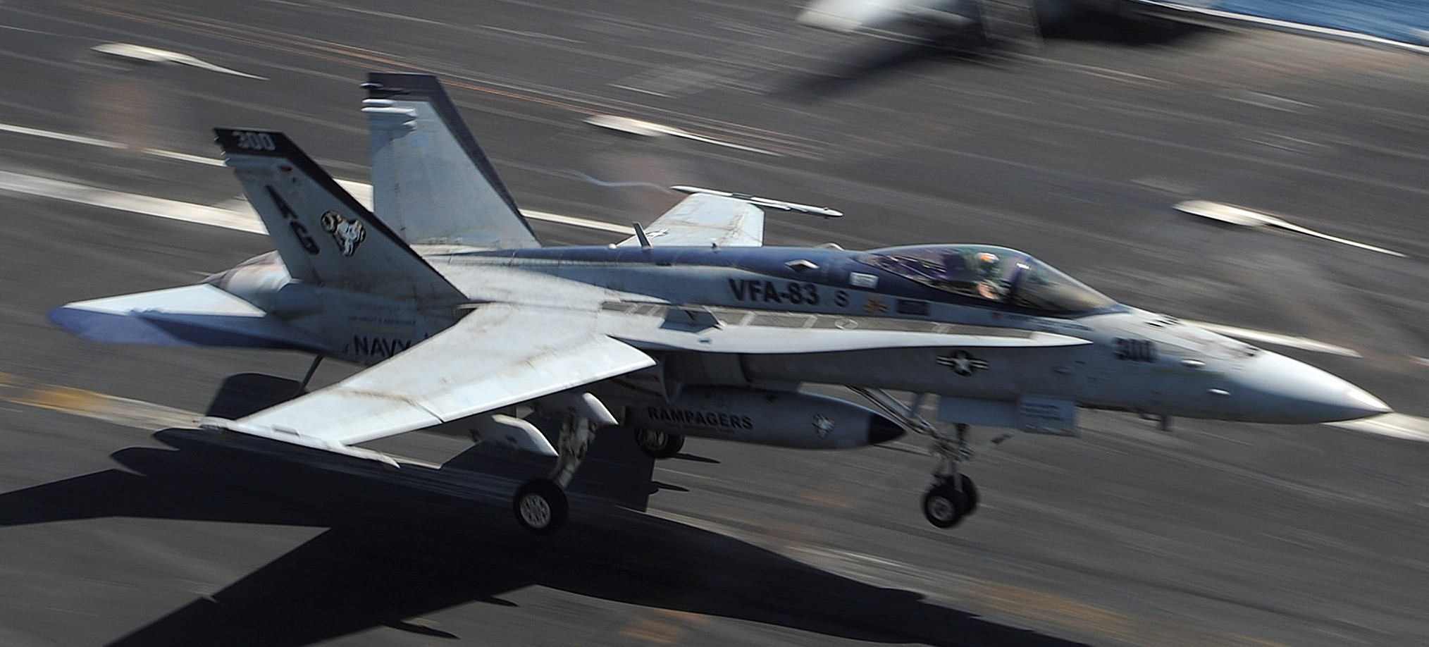 vfa-83 rampagers strike fighter squadron f/a-18c hornet cvw-7 uss dwight d. eisenhower cvn-69 76p