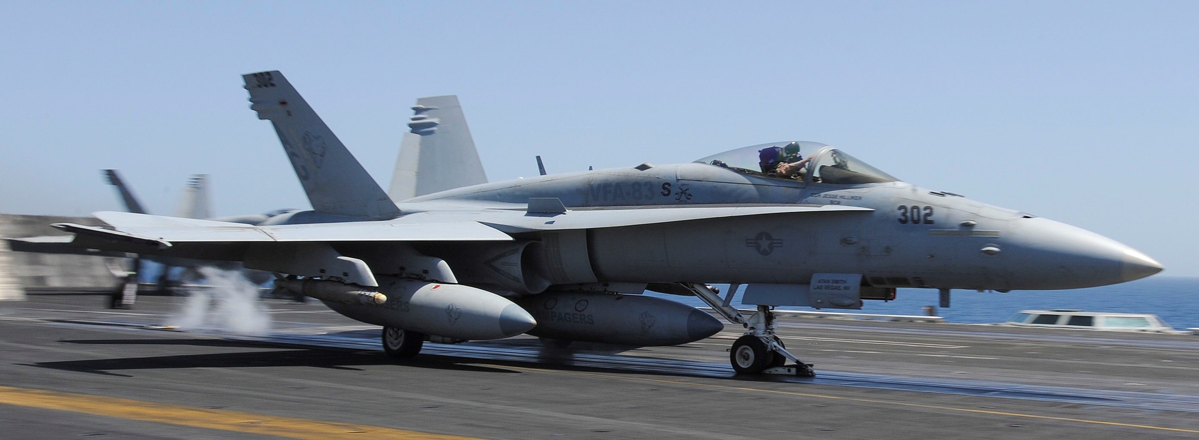 vfa-83 rampagers strike fighter squadron f/a-18c hornet cvw-7 uss dwight d. eisenhower cvn-69 78p