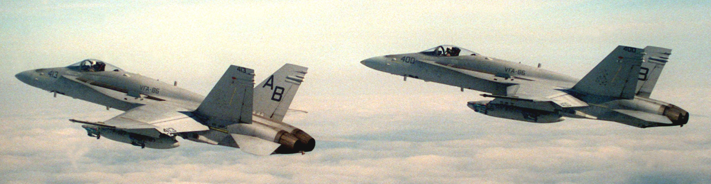 vfa-86 sidewinders strike fighter squadron f/a-18c hornet us navy townsend bombing range georgia 08