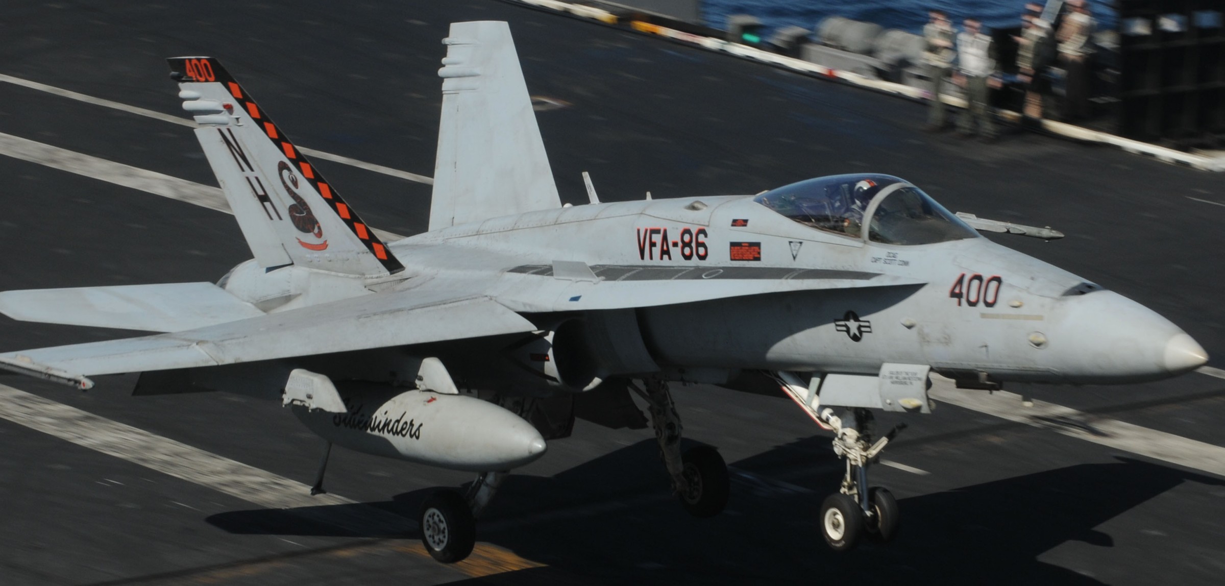 vfa-86 sidewinders strike fighter squadron f/a-18c hornet cvw-11 uss nimitz cvn-68 navy 24