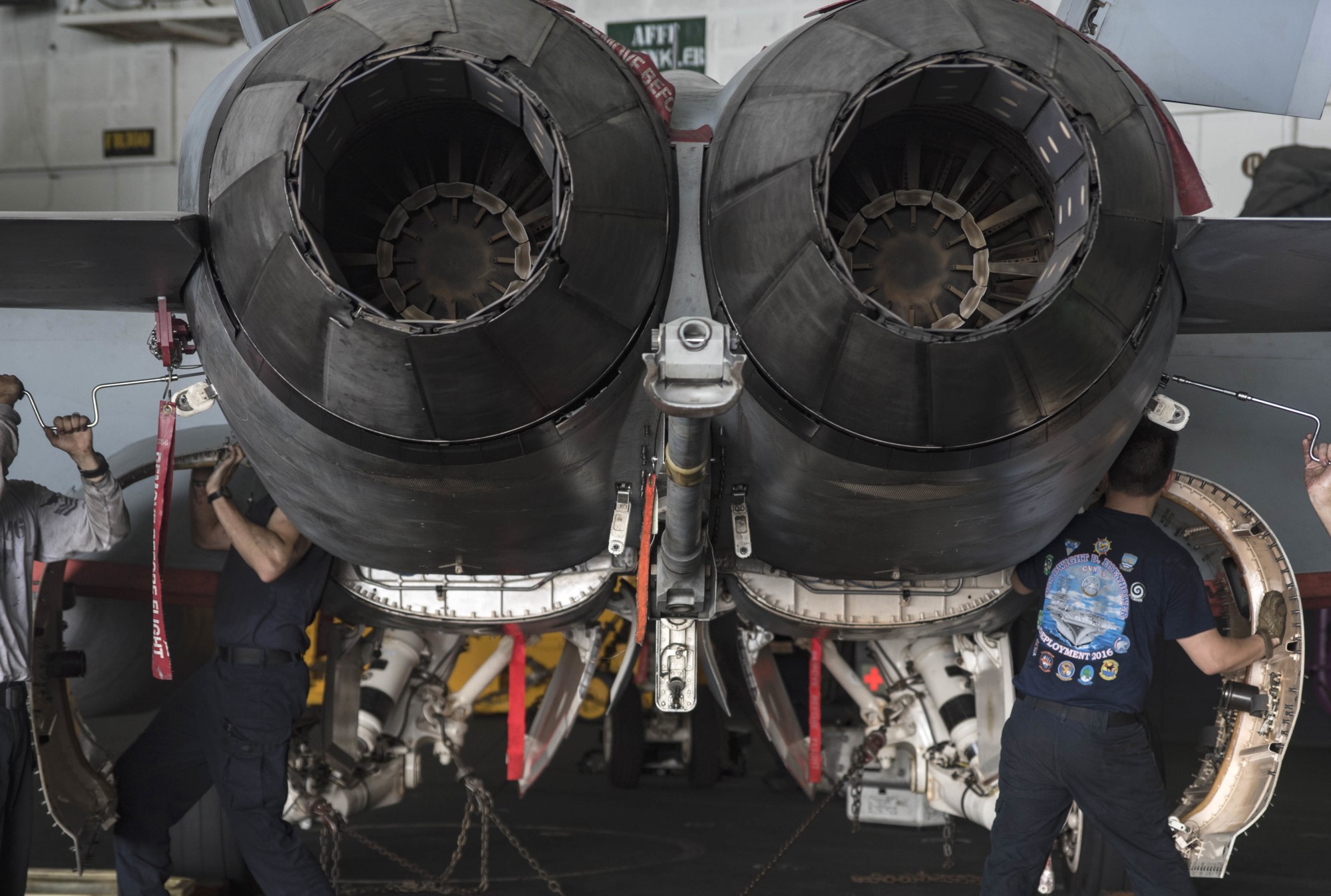 vfa-86 sidewinders strike fighter squadron f/a-18e super hornet cvw-3 cvn-69 uss dwight d. eisenhower 2016