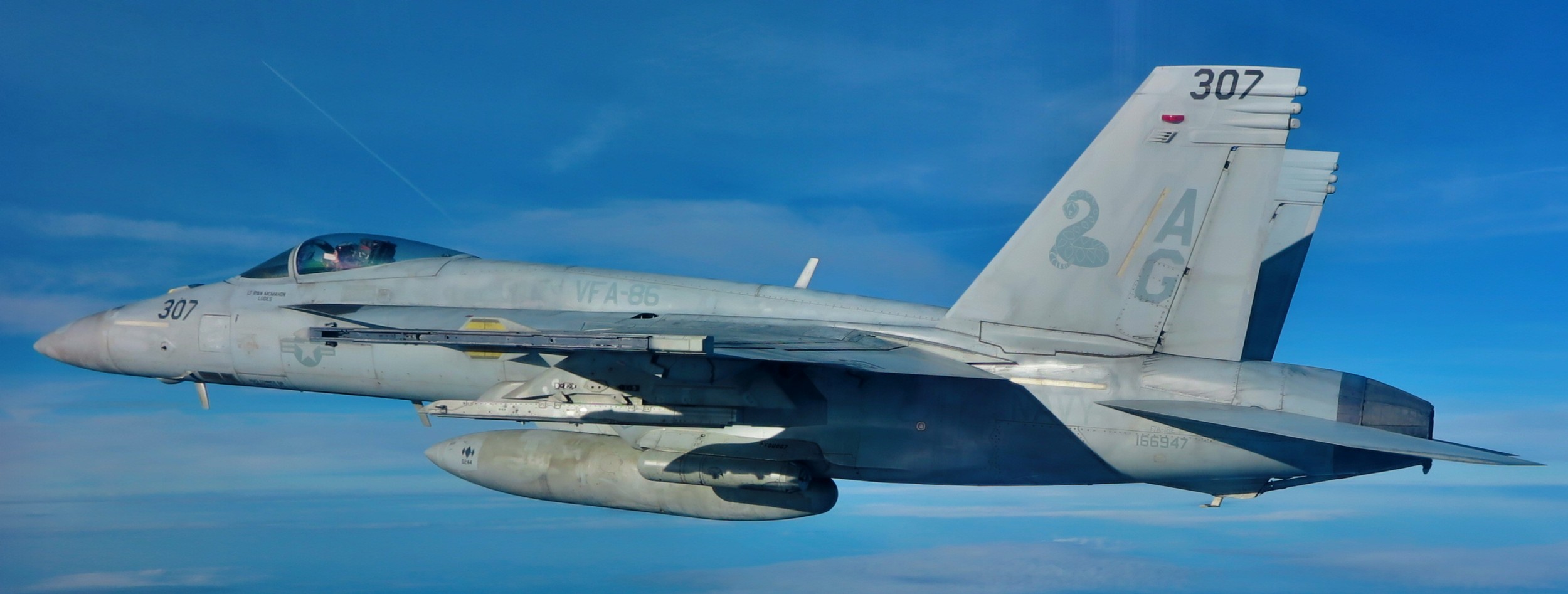 vfa-86 sidewinders strike fighter squadron f/a-18e super hornet cvw-7 uss george h. w. bush cvn-77 2022 87