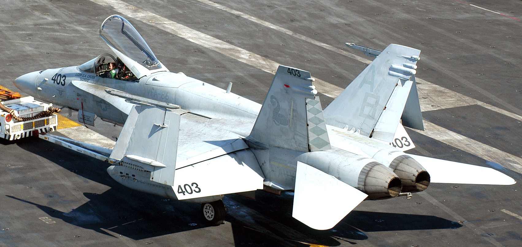 vfa-86 sidewinders strike fighter squadron f/a-18c hornet cvw-1 uss enterprise cvn-65 navy 88p