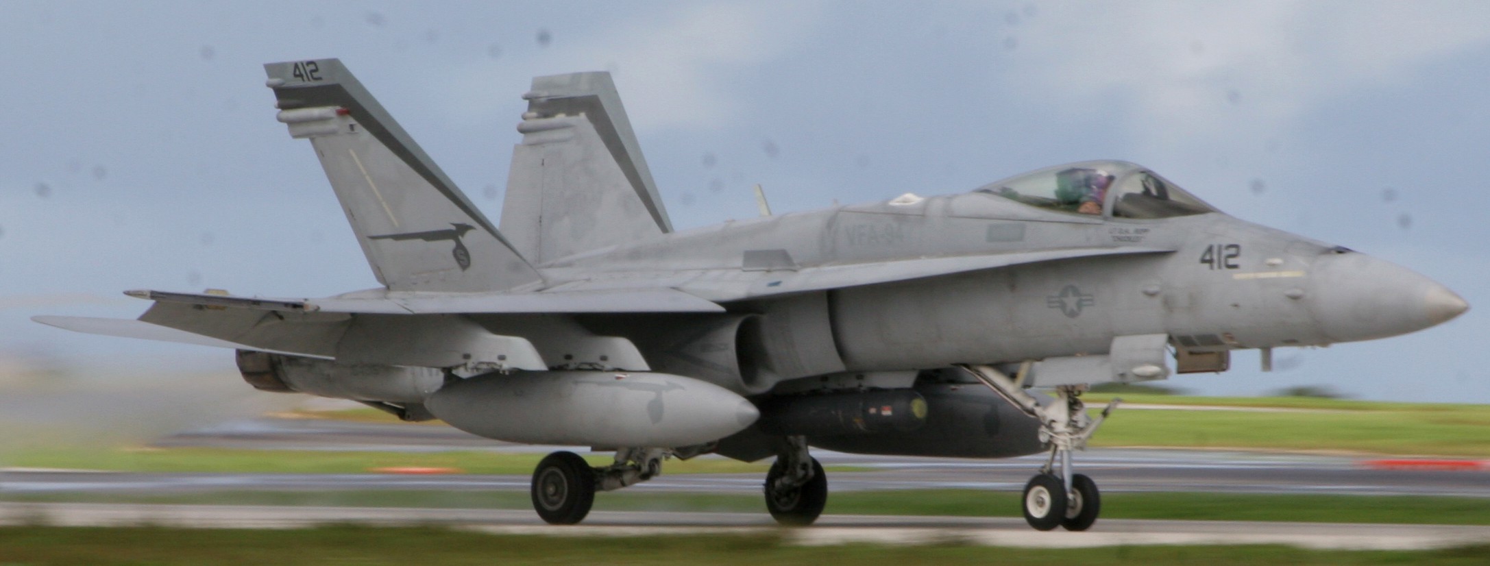 vfa-94 mighty shrikes strike fighter squadron f/a-18c hornet us navy andersen afb guam 09