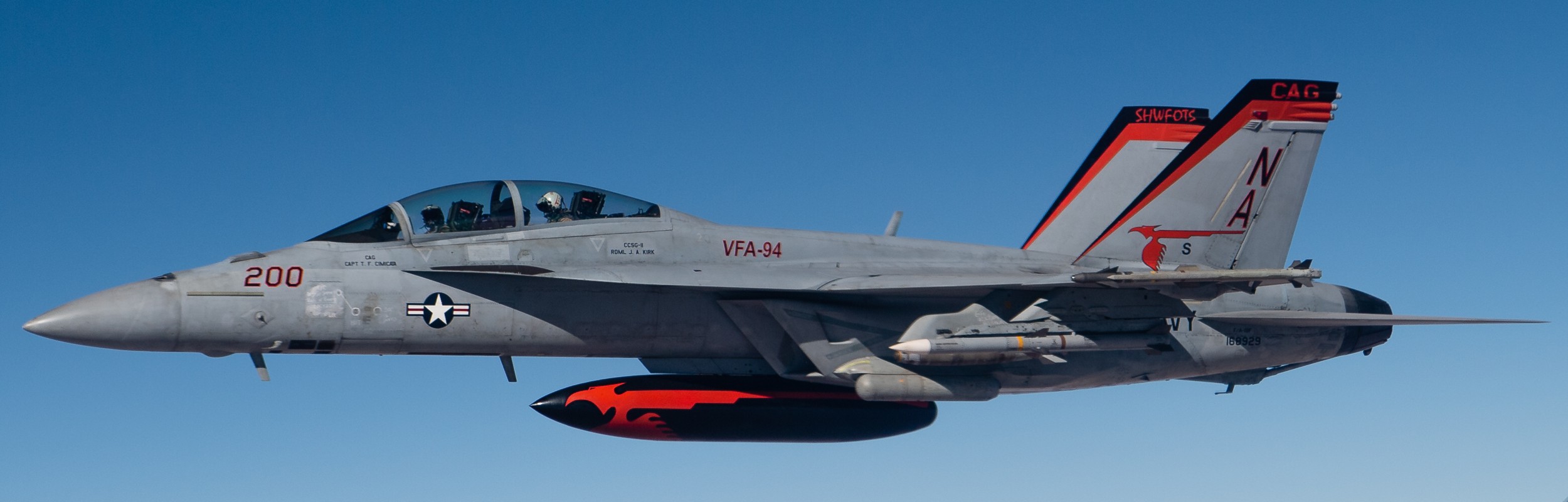 vfa-94 mighty shrikes strike fighter squadron f/a-18e super hornet cvw-17 uss nimitz cvn-68 us navy iraq 56