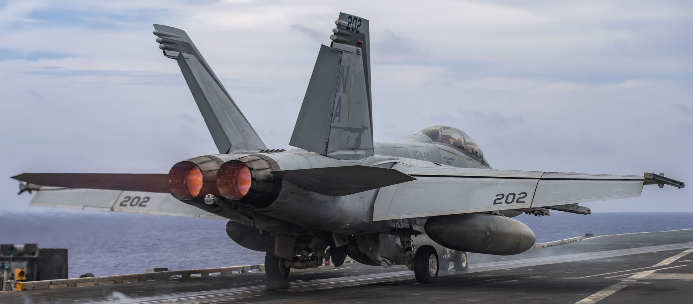 vfa-94 mighty shrikes strike fighter squadron f/a-18e super hornet cvw-17 uss nimitz cvn-68 us navy 113