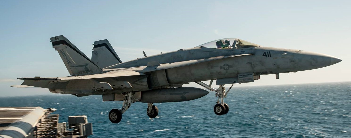 vfa-94 mighty shrikes strike fighter squadron f/a-18c hornet cvw-17 uss carl vinson cvn-70 us navy 67