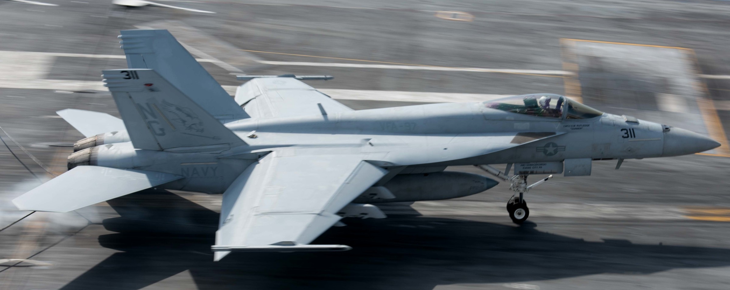 vfa-97 warhawks strike fighter squadron f/a-18e super hornet cvw-9 uss john c. stennis cvn-74 us navy 36