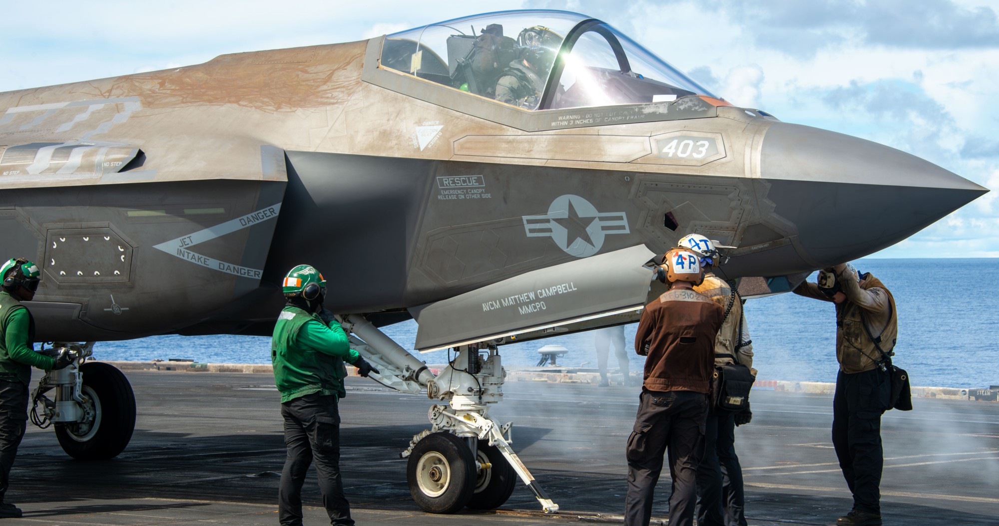 vfa-97 warhawks strike fighter squadron f-35c lightning ii cvw-2 cvn-70 uss carl vinson 2025 86